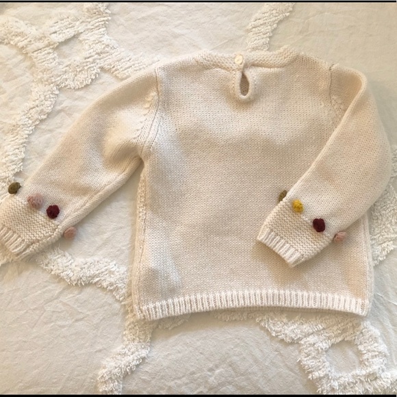 🛑SOLD🛑 HTF Zara Babygirl knit wear fall sweater - Picture 4 of 7